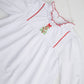 Classic White Christmas Pajama Gown Girls