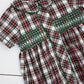 Christmas Card Plaid Boys Bubble