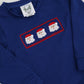 Santa Smocked Knit Boys Pant Set