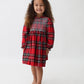 Christmas Tartan Girls Dress