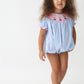 Nutcracker Smocked Girl Bubble