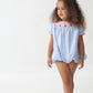 Nutcracker Smocked Girl Bubble