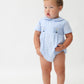 Nutcracker Smocked Boy Bubble