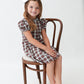 Christmas Card Plaid Girls Dress
