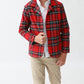 Tartan Plaid Boys Lightweight Sports Jacket
