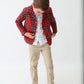 Tartan Plaid Boys Lightweight Sports Jacket