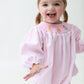 Gingerbread Smocked Girl Bubble