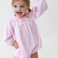 Gingerbread Smocked Girl Bubble