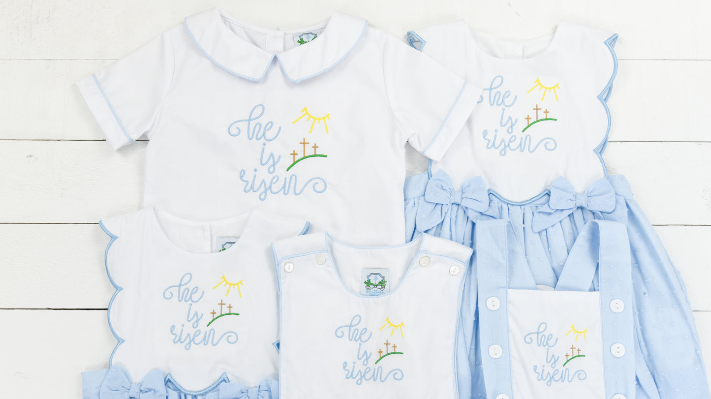 He is Risen Boy Short Set