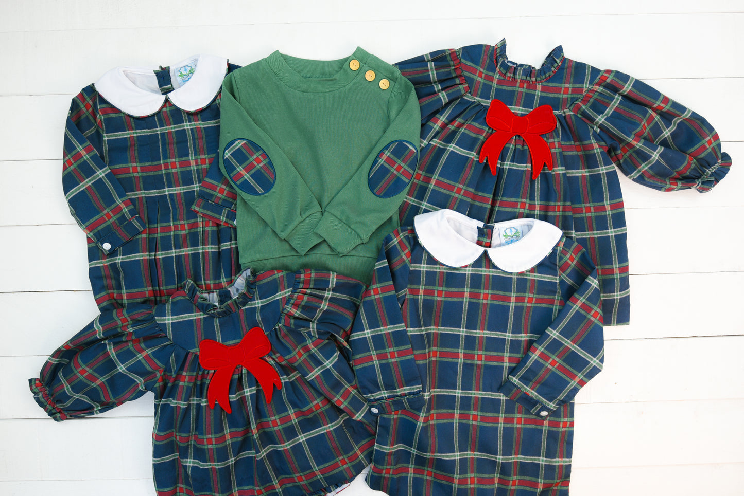 Christmas Plaid Girls Dress