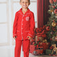 Classic Red Pajama Boy Set