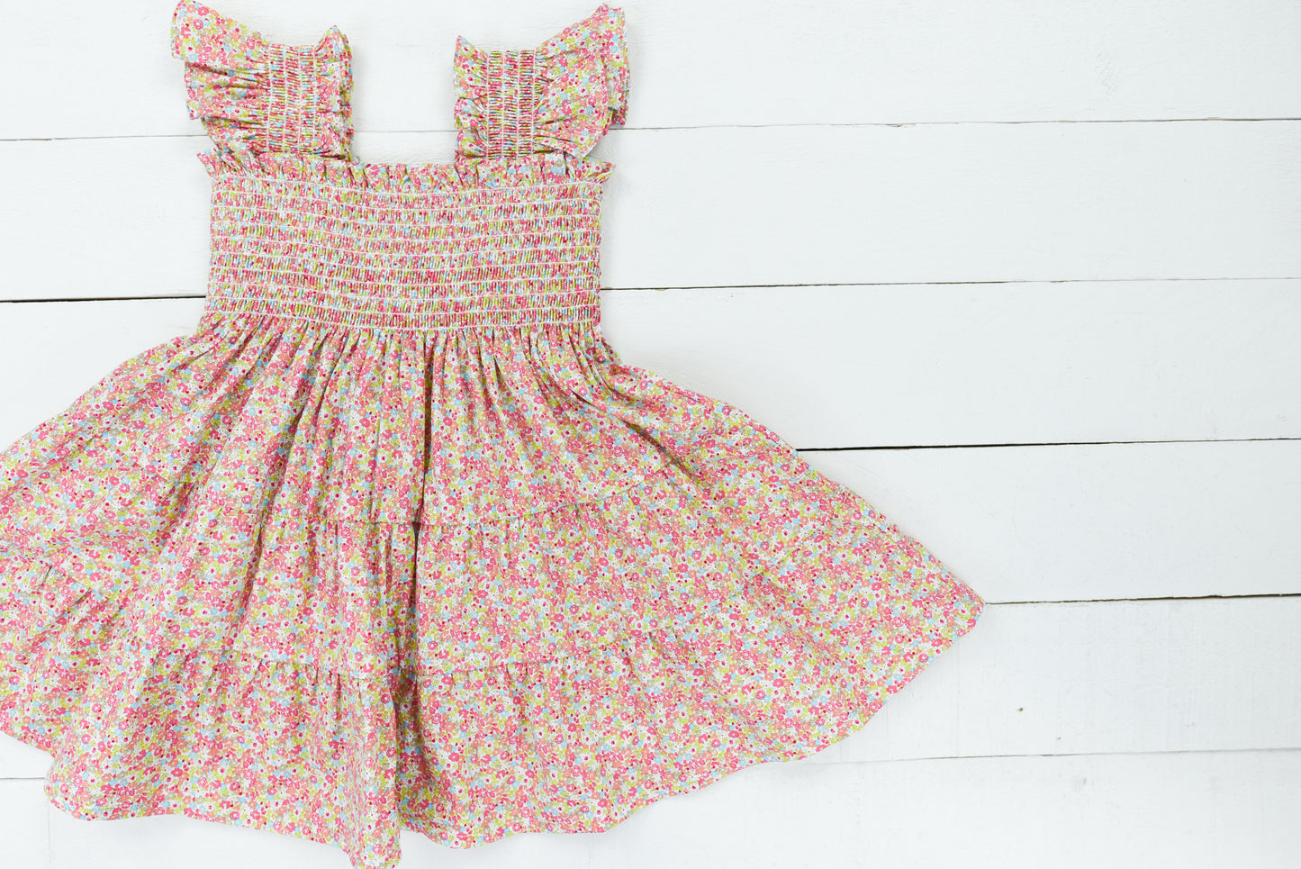Mommy and Me Floral Girls Dress