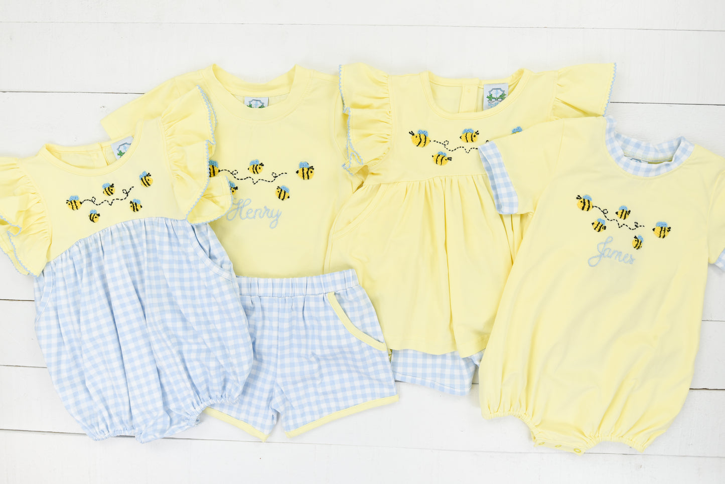 Busy Bees Girl Short Set