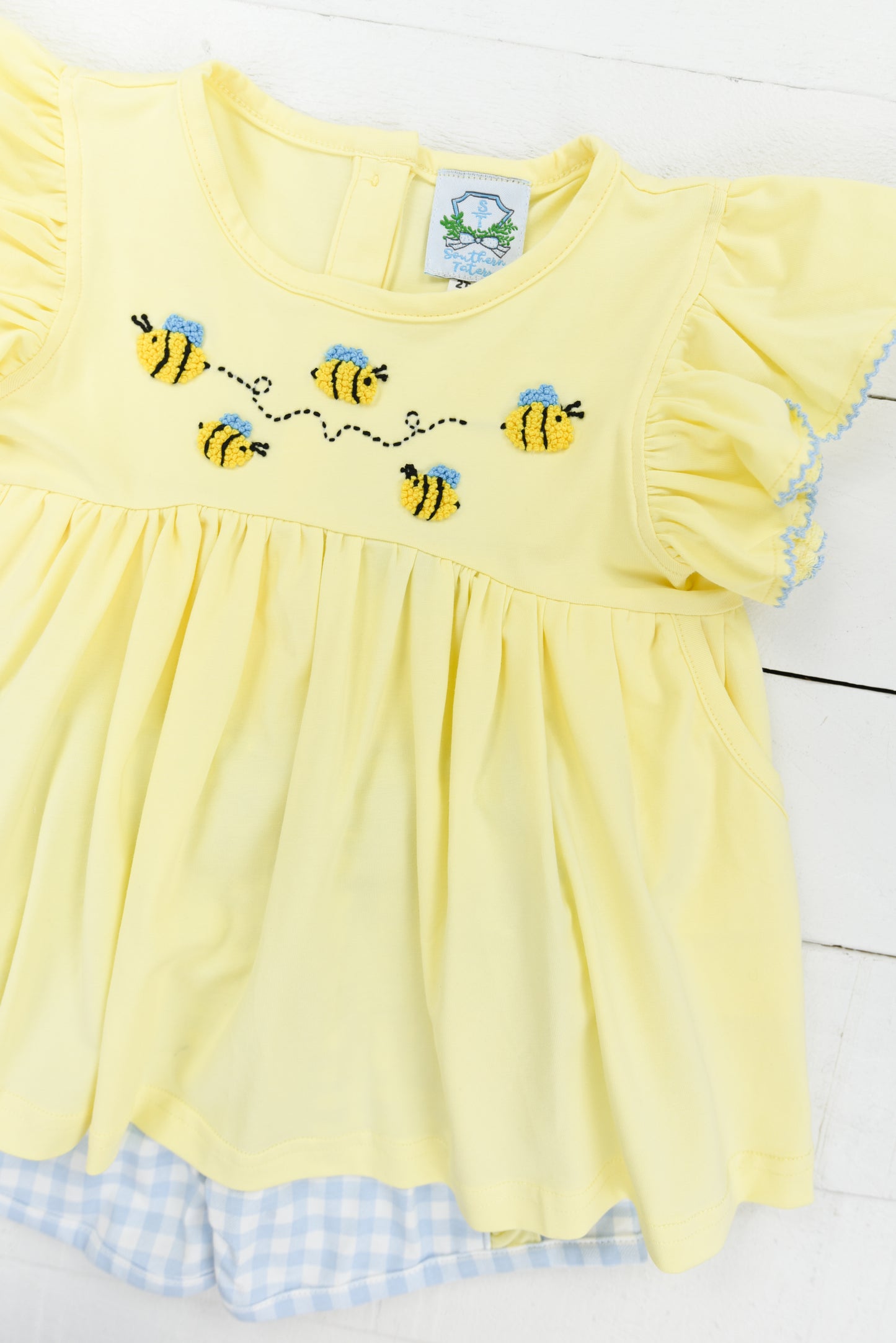 Busy Bees Girl Short Set