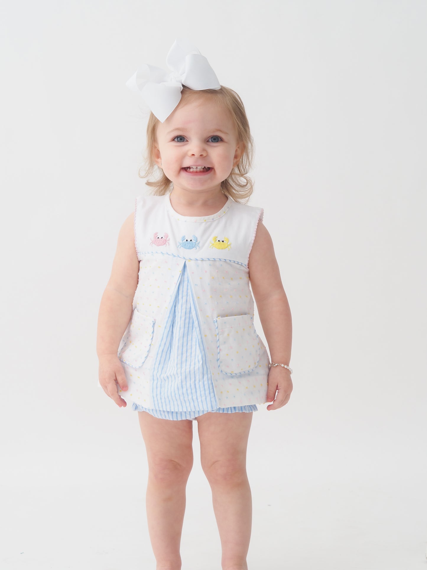 Pastel Pinchers Girls Bloomer Set