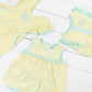 Lemon Printed Girls Short Set