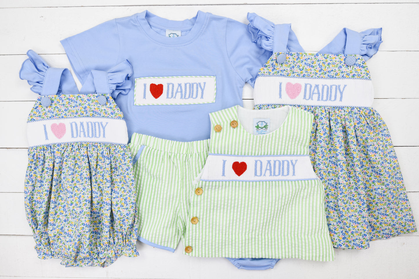 I Love Daddy Diaper Set