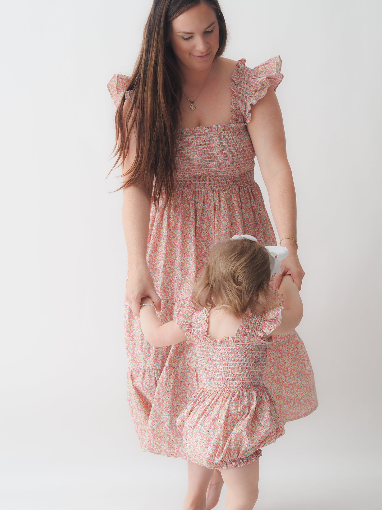 Mommy and Me Floral Mom Dress