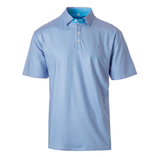 Signature Performance Polo - Pink/Blue