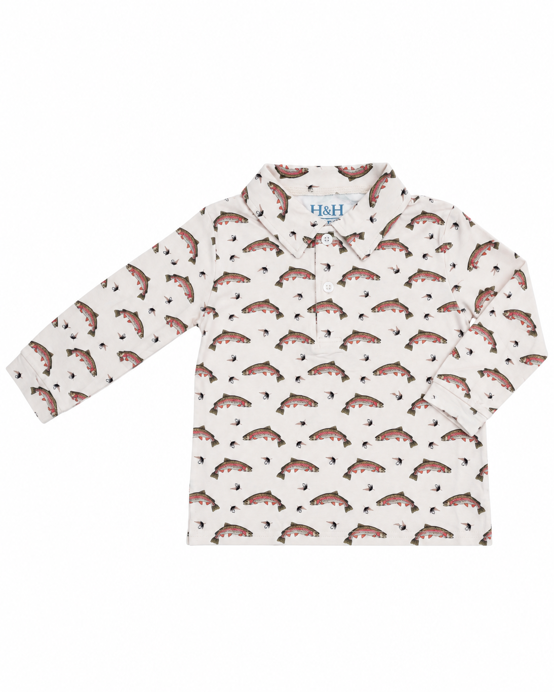 Pier Polo in Trout L/S