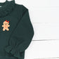 French Knot Gingerbread Girls Sweater