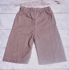 Brown Gingham Pants Only