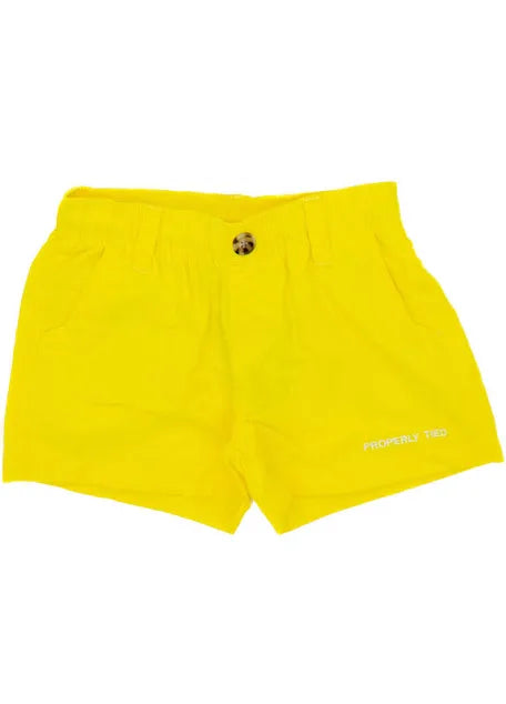 Mallard Shorts - Mardi Gras Yellow