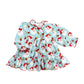 po68: Vintage Santa Pajama Kids Gown