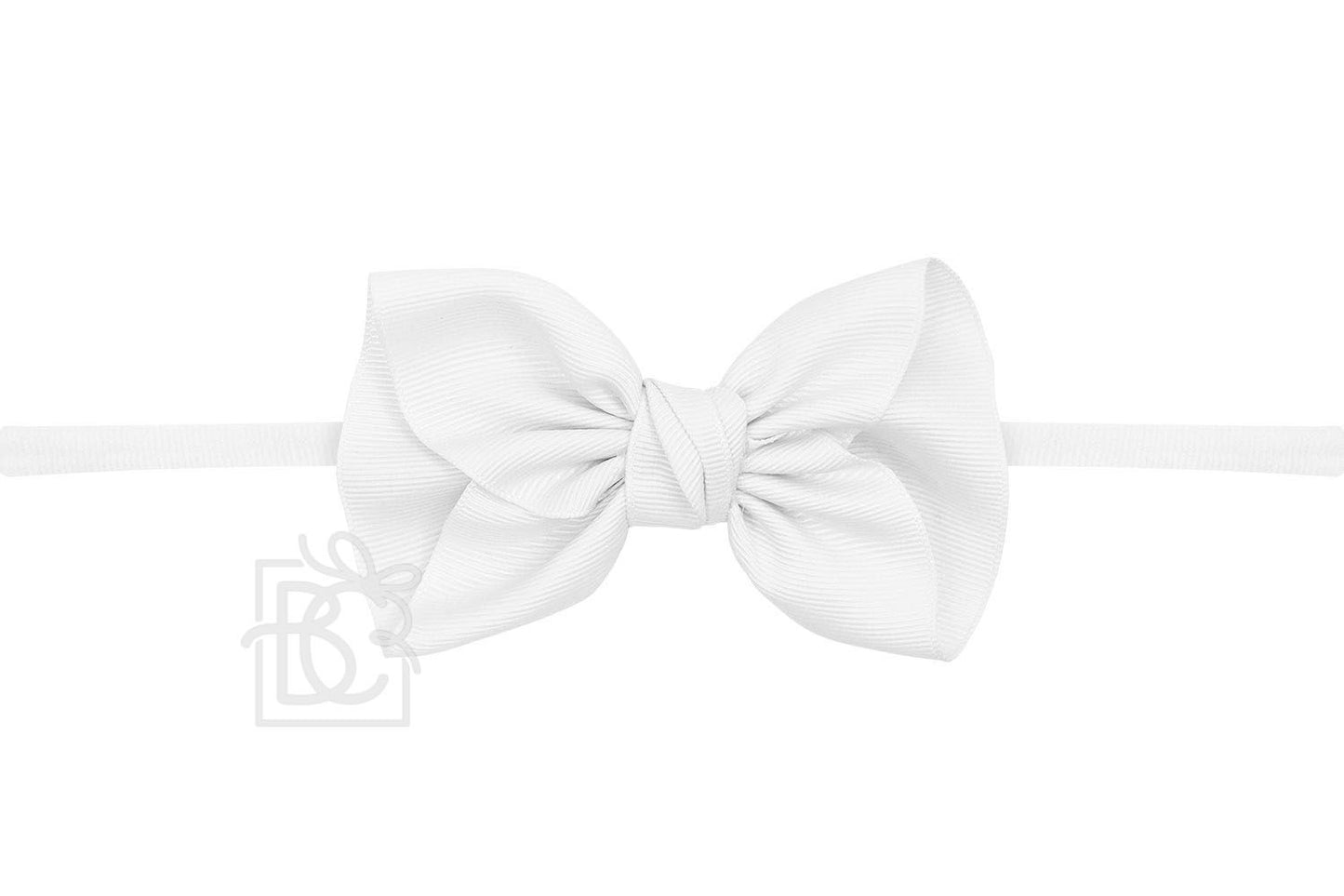 1/4″ PANTYHOSE HEADBAND WITH 4.5″ ANNE BOW