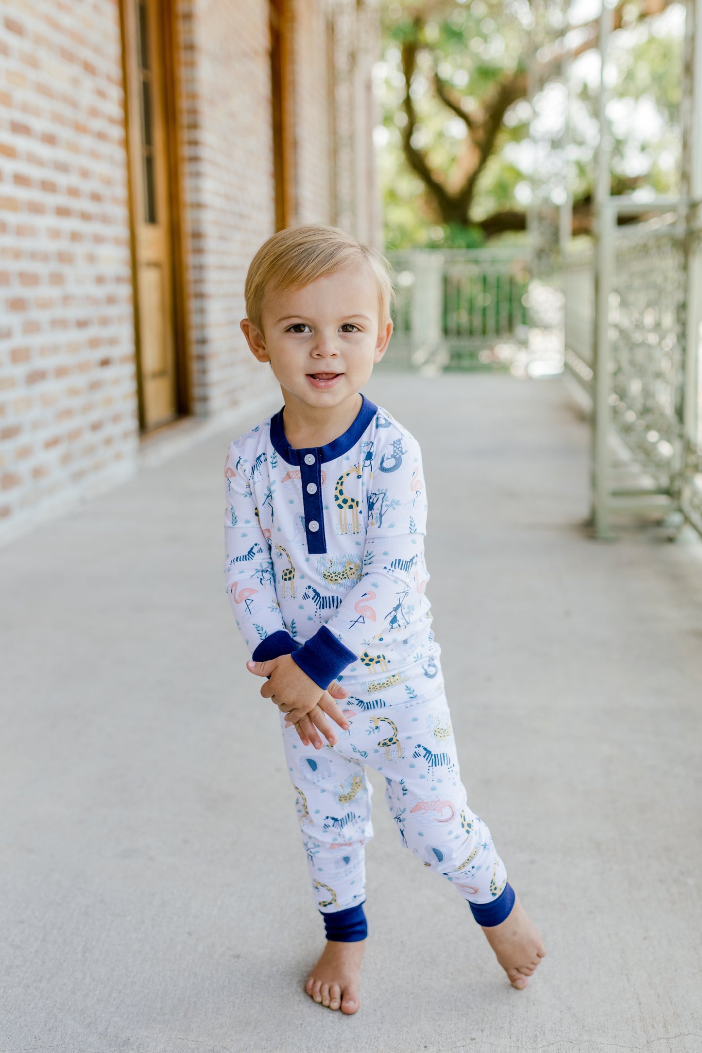 Beckham Zoo Boy Two Piece Pajama