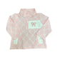 French Knot Bow Trelles Girls Pullover