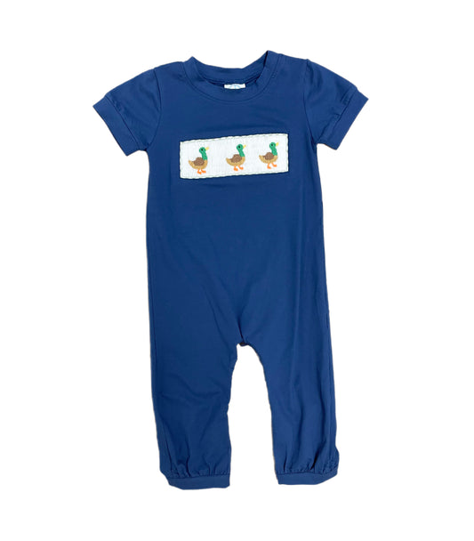 Mallard Smocked Romper