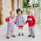 Emergency Vehicles boys smocked pant set