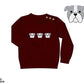 French Knot Mascot Sweaters