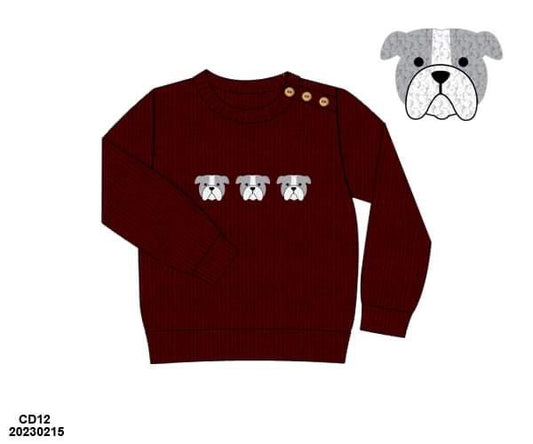 French Knot Mascot Sweaters