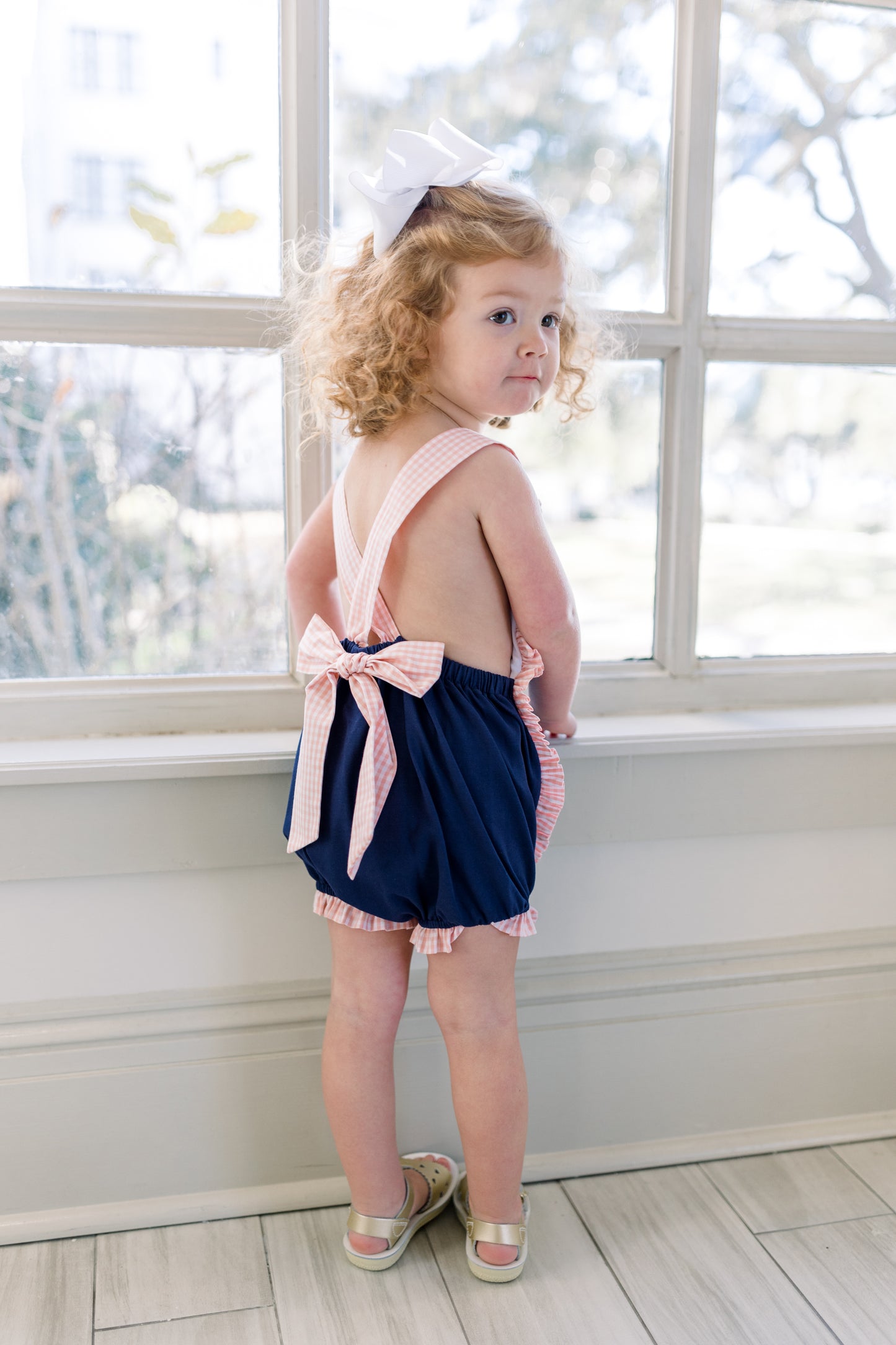 Sunset Sea girls sunsuit