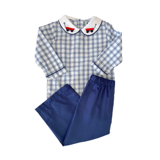 Boys wagon pant set