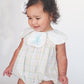 Spring Plaid Girl Petal Bubble