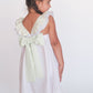 Colorblock Seersucker Girls Dress