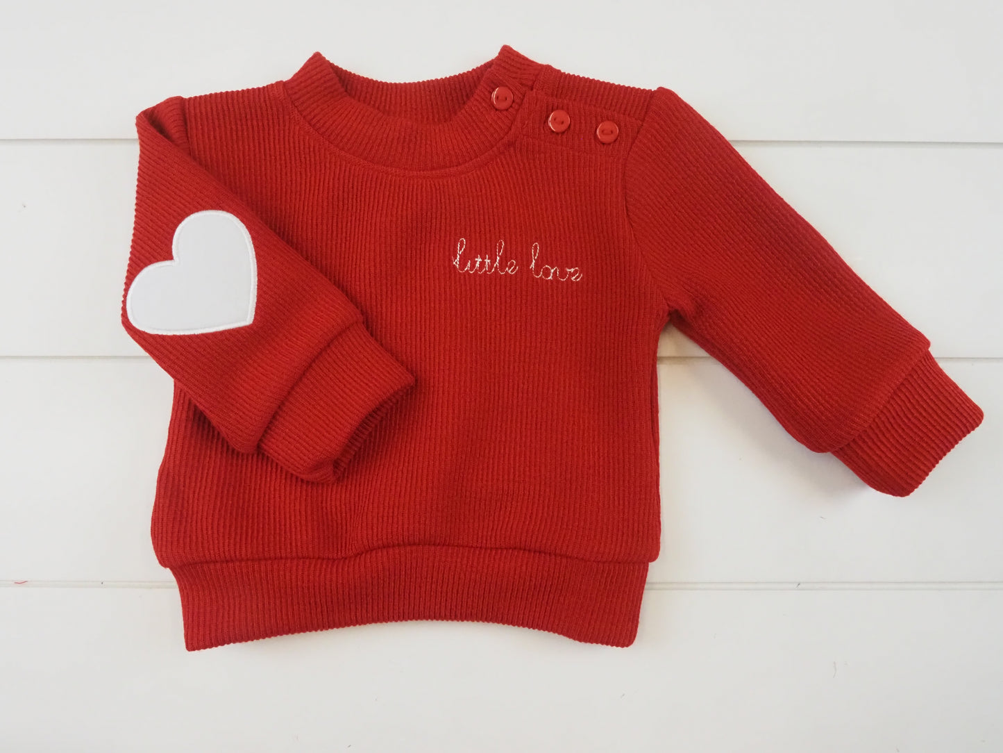 "Little Love" Valentine Heart Sweater