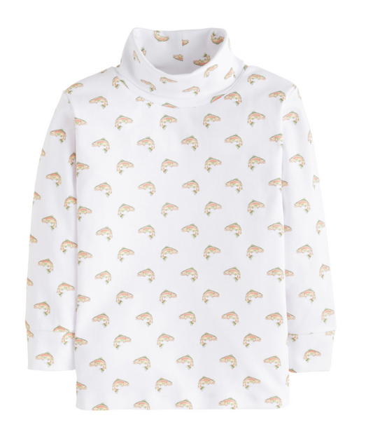 Printed Turtleneck-Trout